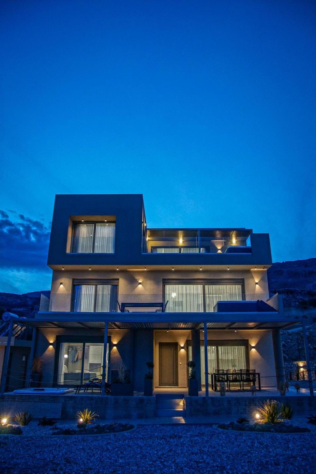 Aquamarine Luxury Suites Архангелос Экстерьер фото