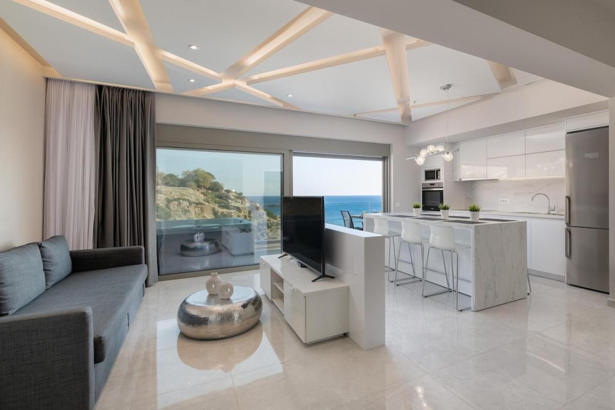 Aquamarine Luxury Suites Архангелос Экстерьер фото